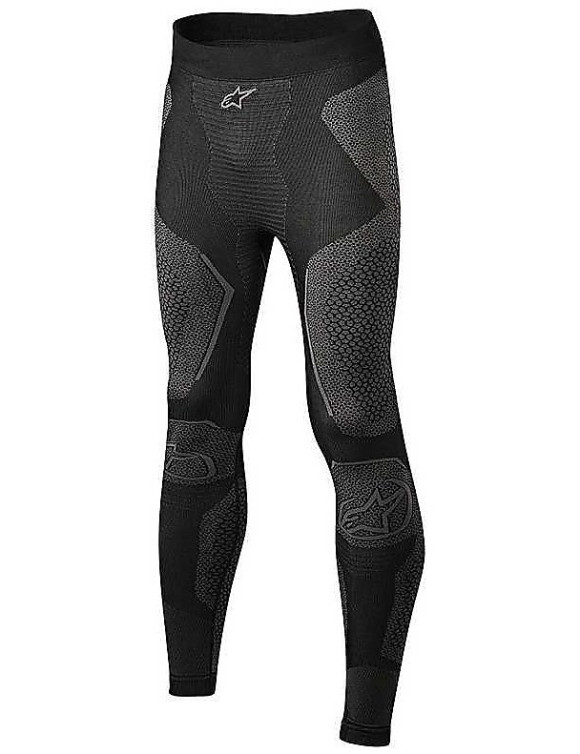 Alpinestars Ride Tech Winterunterwäsche – Schwarz/Grau 4752217106 - 1