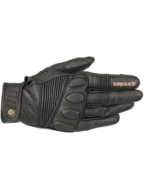 Guantes de moto Alpinestars Crazy Eight - Negro/Negro 35090181100 - 1