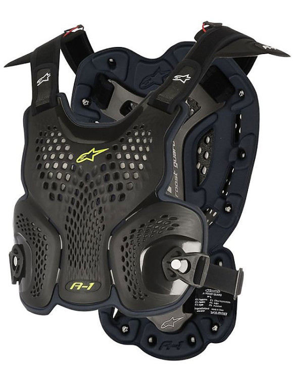Alpinestars Brustschutz A – 1 – Schwarz/Anthrazit 6700116104 - 1