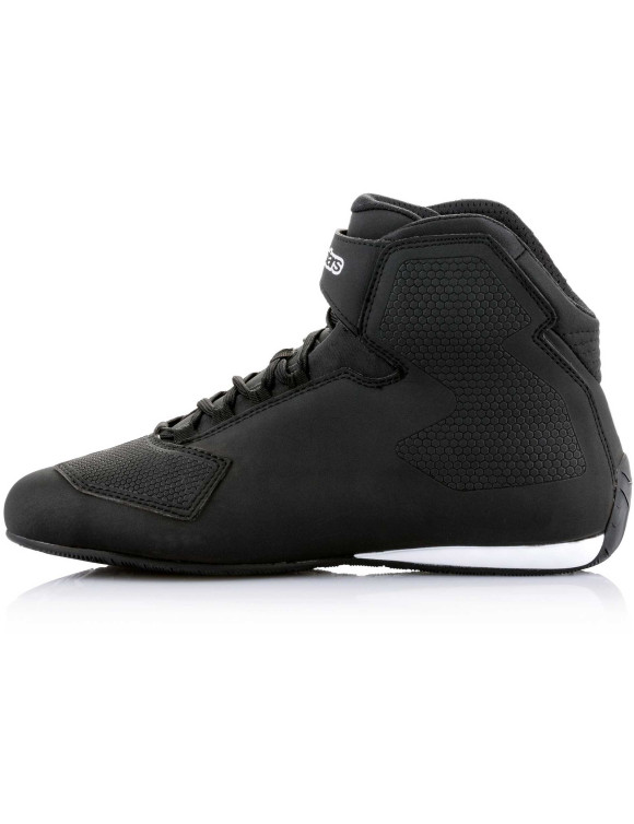 Chaussures de moto Alpinestars Sektor - Noir/Blanc/Rouge Fluo 25155181231 - 3 Chaussures de moto Alpinestars Sektor - Noir/Blanc/Rouge Fluo 25155181231 - 3