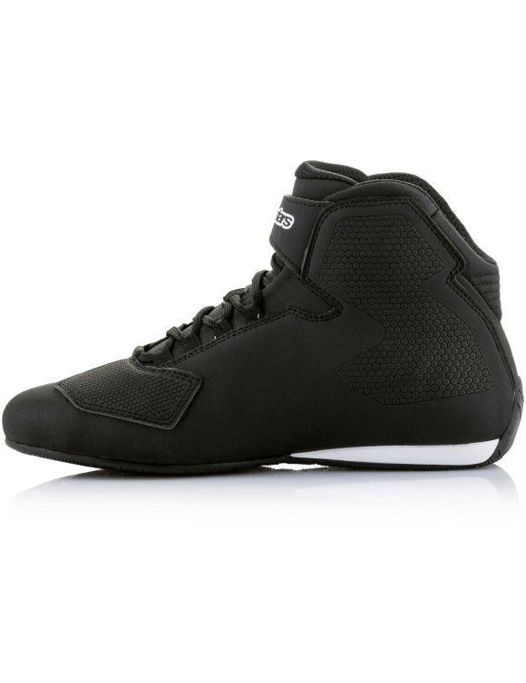 Chaussures de moto Alpinestars Sektor - Noir/Blanc 251551812 - 3