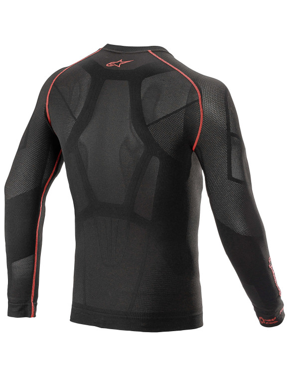 Ride Tech V2 Top Alpinestars Sommer Langarm - Schwarz/Rot 475252113 - 2