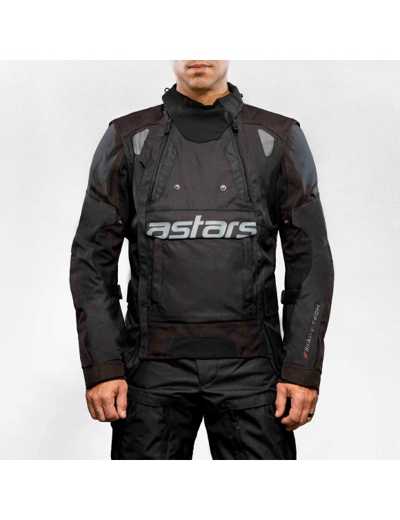 Chaqueta de moto Alpinestars Halo Drystar® - Negro/Negro 32048221100 - 3 Chaqueta de moto Alpinestars Halo Drystar® - Negro/Negro 32048221100 - 3