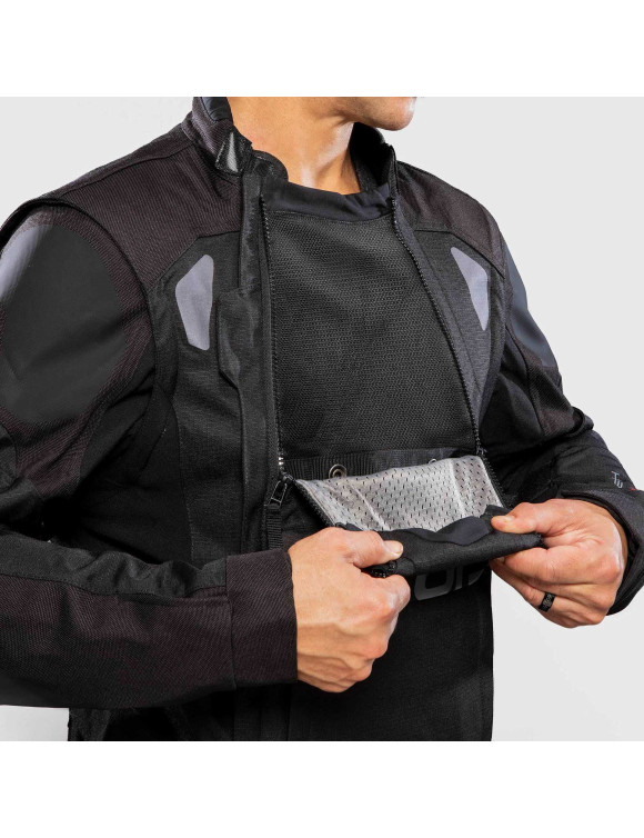 Giacca Moto Alpinestars Halo Drystar® - Nero/Nero 32048221100 - 10 Giacca Moto Alpinestars Halo Drystar® - Nero/Nero 32048221100 - 10