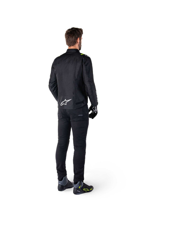Alpinestars wasserdichte TPS V2 Motorradjacke – Schwarz/Weiß/Fluo Gelb 3200225125 - 10 Alpinestars wasserdichte TPS V2 Motorradjacke – Schwarz/Weiß/Fluo Gelb 3200225125 - 10