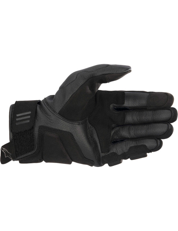 Guanti Moto Alpinestars In Pelle Phenom - Nero/Nero 35017231100 - 2