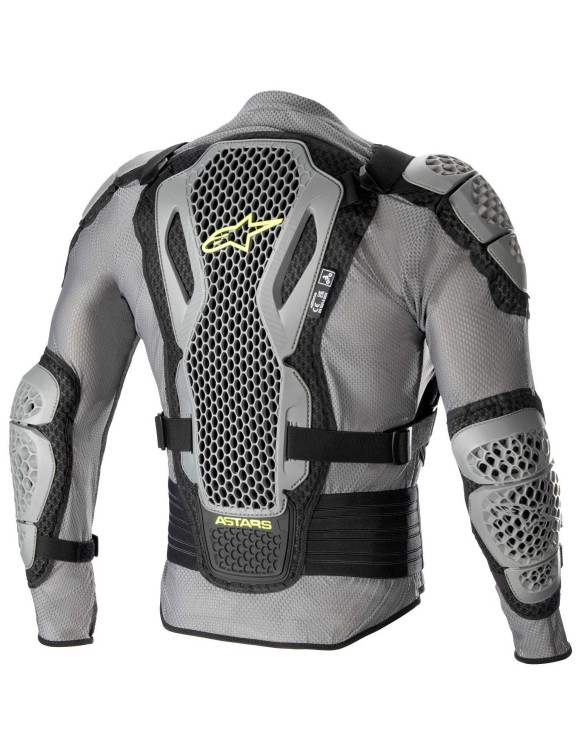 Alpinestars Bionic Action V2 Protective Motorcycle Jacket - Grey/Black/Fluo Yellow 6506823915 - 2
