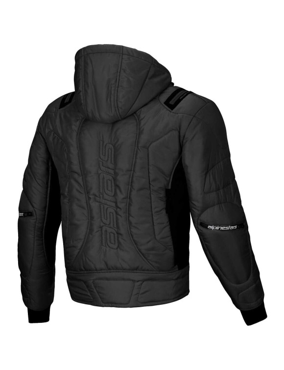 Chaqueta de moto impermeable Alpinestars Mohobbs - Negro/Naranja fluo 3200925156 - 2