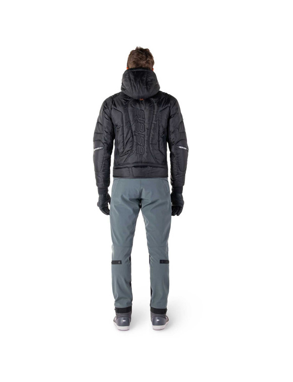 Chaqueta de moto impermeable Alpinestars Mohobbs - Negro/Naranja fluo 3200925156 - 11