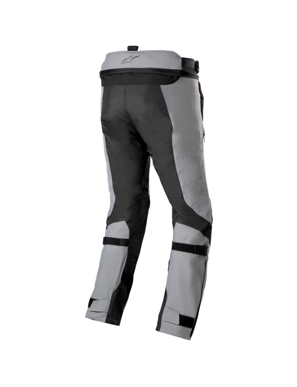 Pantalon moto 3 saisons Alpinestars Bogota' Pro Drystar® - Gris foncé/Jaune fluo 32269239350 - 2