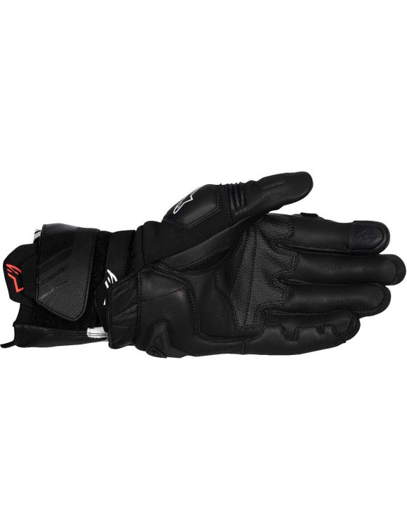Alpinestars GP Plus R V3 Leder-Motorradhandschuhe – Schwarz/Weiß 355082512 - 2 Alpinestars GP Plus R V3 Leder-Motorradhandschuhe – Schwarz/Weiß 355082512 - 2