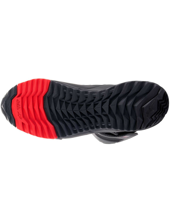 Stivali Moto Alpinestars RT-7 Drystar® - Nero/Rosso 244302313 - 7 Stivali Moto Alpinestars RT-7 Drystar® - Nero/Rosso 244302313 - 7