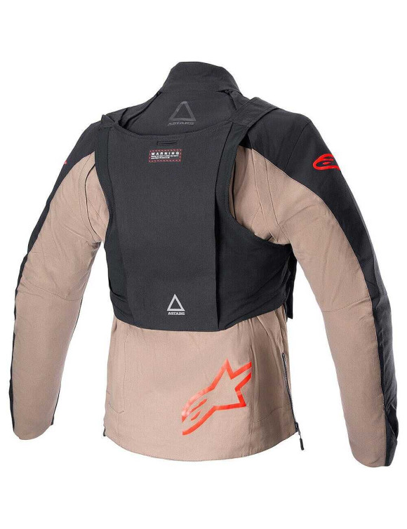 Alpinestars Techdura Falco Motorradjacke – Schwarz/Braun 37045241286 - 4