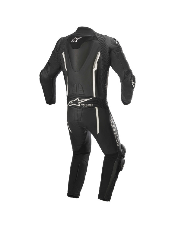 Alpinestars Missile V2 Leather Motorcycle Suit - 1 Piece - Black/White 315012212 - 2