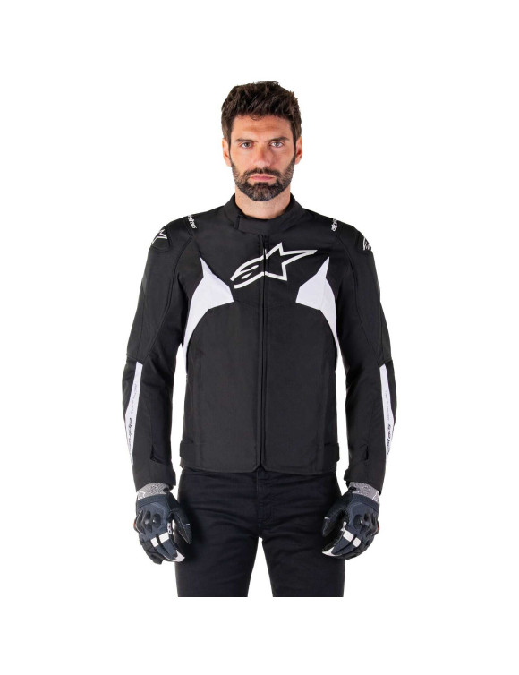 Alpinestars Veste de moto imperméable T - Jaws V4 - Noir/Blanc 320012512 - 3 Alpinestars Veste de moto imperméable T - Jaws V4 - Noir/Blanc 320012512 - 3