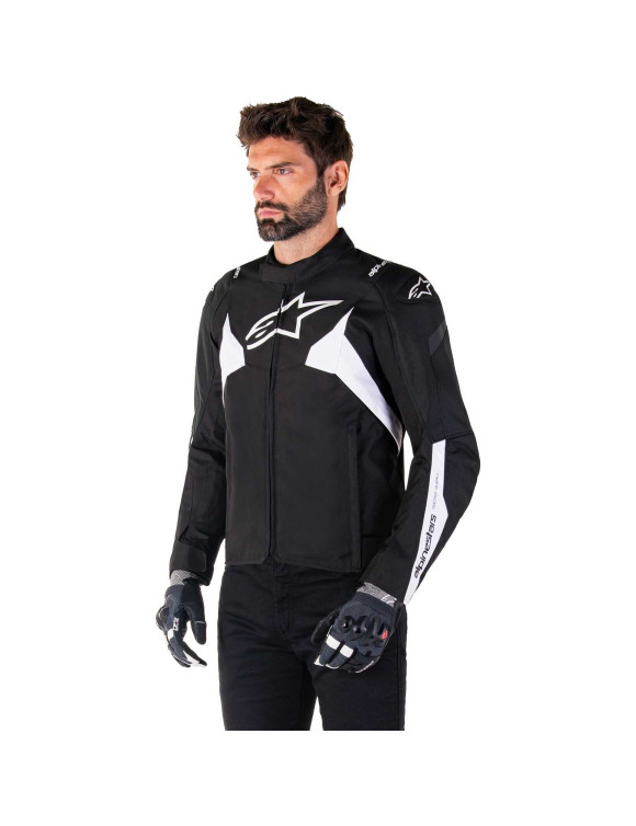 Chaqueta de moto impermeable Alpinestars T - Jaws V4 - Negro/Blanco 320012512 - 4 Chaqueta de moto impermeable Alpinestars T - Jaws V4 - Negro/Blanco 320012512 - 4