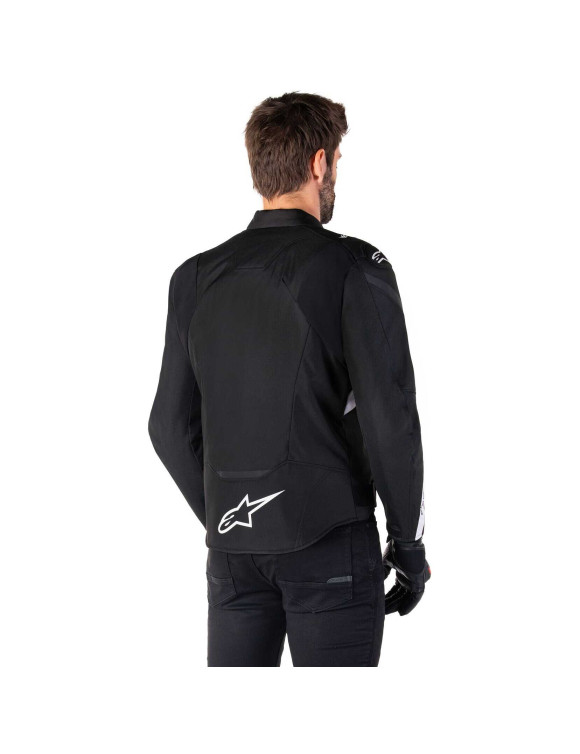 Chaqueta de moto impermeable Alpinestars T - Jaws V4 - Negro/Blanco 320012512 - 6 Chaqueta de moto impermeable Alpinestars T - Jaws V4 - Negro/Blanco 320012512 - 6