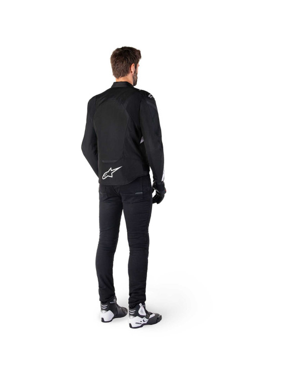 Alpinestars Veste de moto imperméable T - Jaws V4 - Noir/Blanc 320012512 - 10 Alpinestars Veste de moto imperméable T - Jaws V4 - Noir/Blanc 320012512 - 10