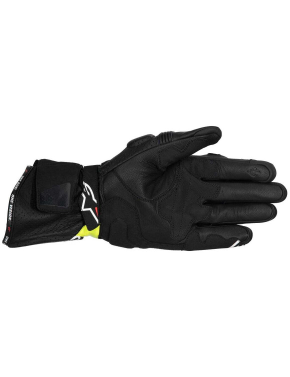 Gants de moto Alpinestars SP-3 - Noir/Jaune Fluo/Blanc 3550925158 - 2