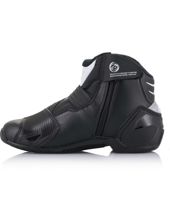 Bottes de moto Alpinestars SMX-1 R V2 - Noir/Blanc 222452112 - 3