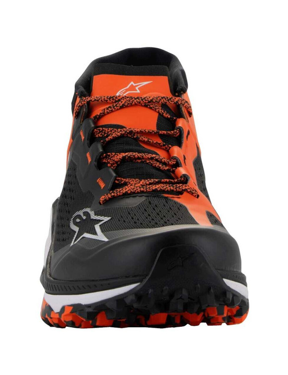 Scarpe Moto Alpinestars Meta Xr V2 - Nero/Arancione/Bianco 2654825134 - 2