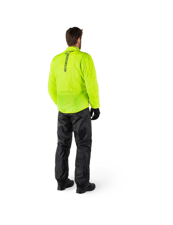 Alpinestars Hurricane Rain V2 Motorrad-Regenjacke Gelb HV 320052555 - 13