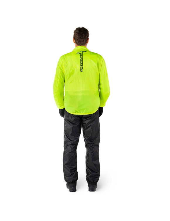 Alpinestars Hurricane Rain V2 Motorrad-Regenjacke Gelb HV 320052555 - 14