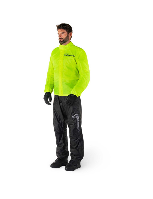 Alpinestars Hurricane Rain V2 Motorrad-Regenjacke Gelb HV 320052555 - 15