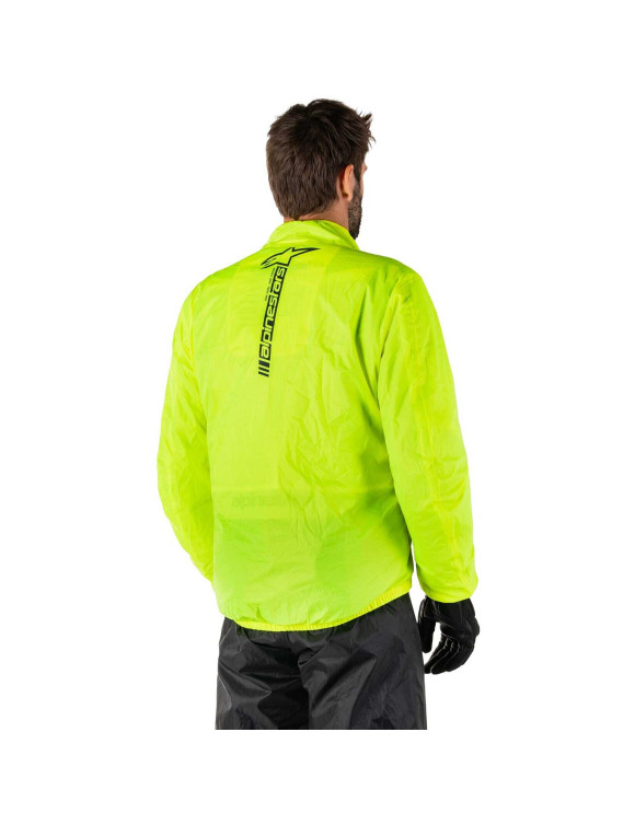 Alpinestars Hurricane Rain V2 Motorrad-Regenjacke Gelb HV 320052555 - 17
