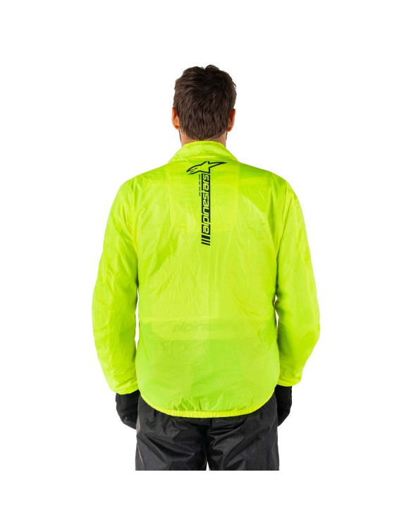 Alpinestars Hurricane Rain V2 Motorrad-Regenjacke Gelb HV 320052555 - 18