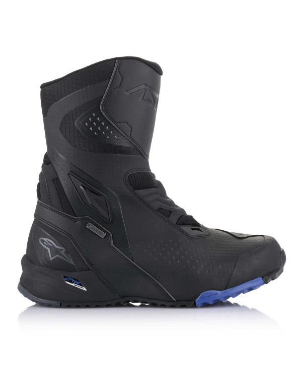 Stivali Moto Alpinestars Rt - 8 Gore-Tex - Nero/Blu 233542217 - 4