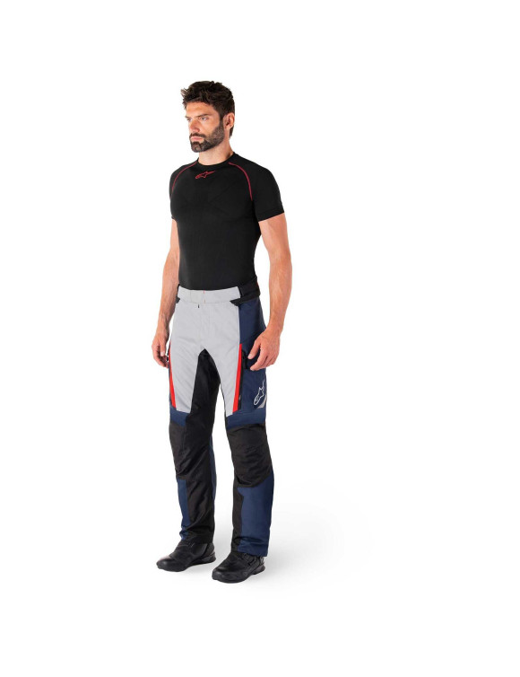 Pantaloni Moto da Uomo Touring Alpinestars ST-1 Black/Red 32205257093 - 13