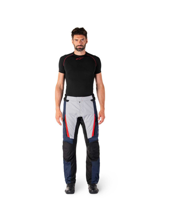 Pantaloni Moto da Uomo Touring Alpinestars ST-1 Black/Red 32205257093 - 14