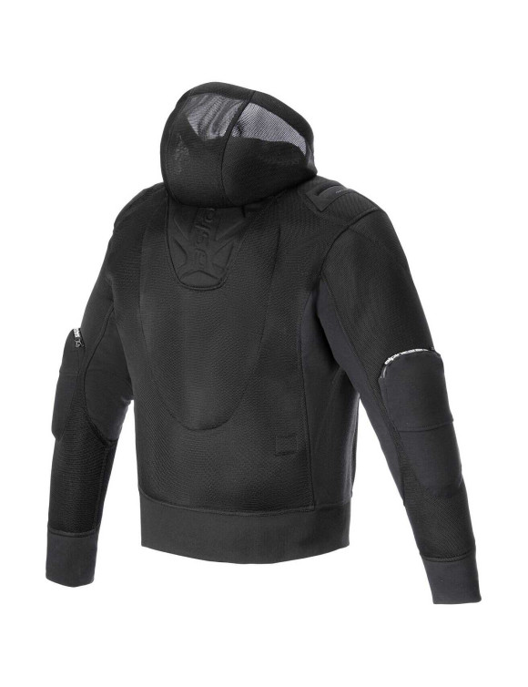 Alpinestars Moflow Air Tech Herren Kapuzenpullover – Schwarz/Schwarz 42025241100 - 2