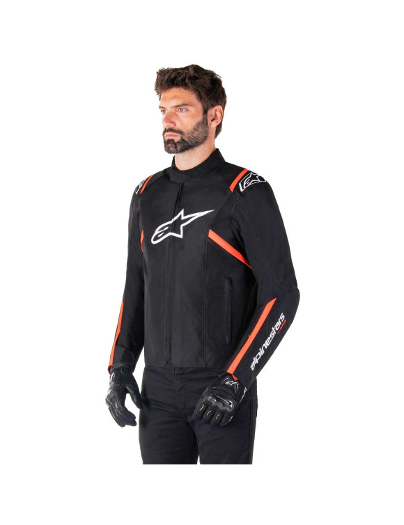 Giacca Moto da Uomo Alpinestars T-SPS V2 WP Black/White/Red 32002251231 - 13