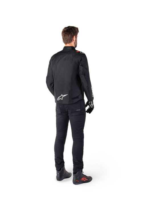 Giacca Moto da Uomo Alpinestars T-SPS V2 WP Black/White/Red 32002251231 - 19