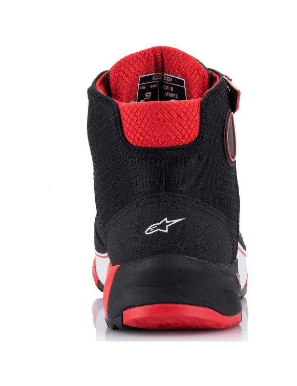 MM93 Alpinestars CR-X Drystar® Motorcycle Shoes - Black/Red/White 2611921132 - 5 MM93 Alpinestars CR-X Drystar® Motorcycle Shoes - Black/Red/White 2611921132 - 5