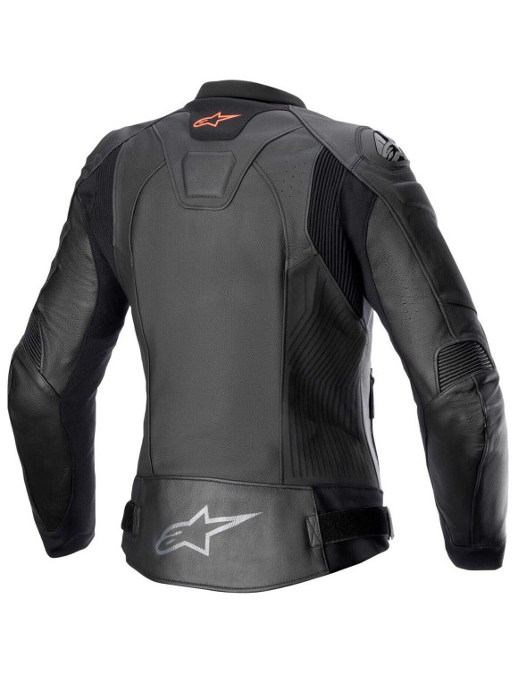 Veste de moto en cuir pour femme Alpinestars Stella GP Plus V4 - Noir/Noir 31105241100 - 2