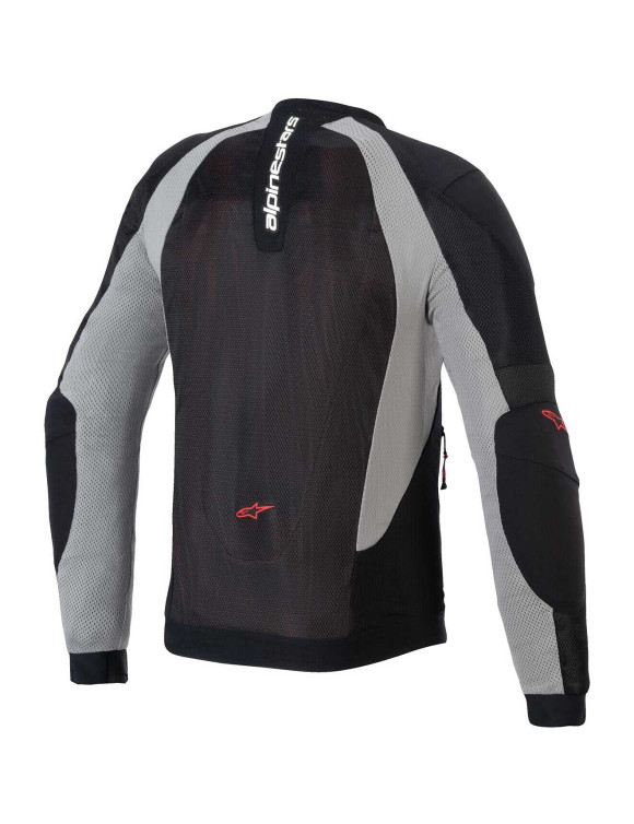 Chaqueta de moto Alpinestars Troop-Air - Negro/Gris ceniza/Rojo brillante 33012251087 - 2 Chaqueta de moto Alpinestars Troop-Air - Negro/Gris ceniza/Rojo brillante 33012251087 - 2