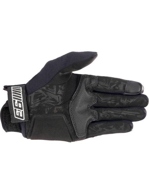 Guantes de moto Alpinestars Aragon - Negro/Gris alquitrán/Rojo brillante 35699201205 - 2 Guantes de moto Alpinestars Aragon - Negro/Gris alquitrán/Rojo brillante 35699201205 - 2