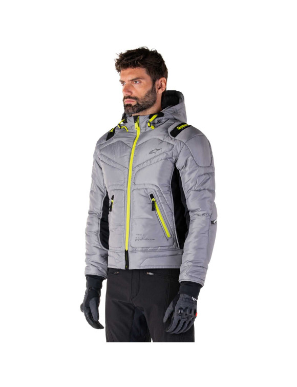Alpinestars Mohobbs Waterproof Motorcycle Jacket - Lunar Grey/Lemon Green 32009259143 - 4 Alpinestars Mohobbs Waterproof Motorcycle Jacket - Lunar Grey/Lemon Green 32009259143 - 4