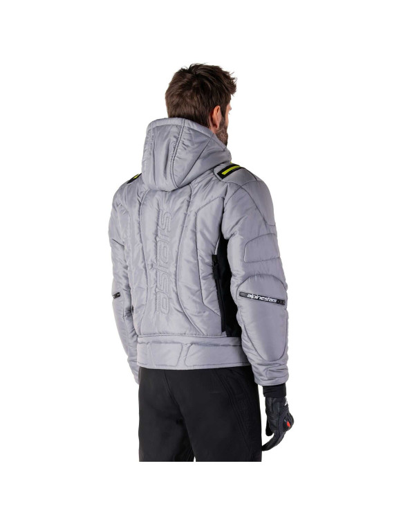 Chaqueta de moto impermeable Alpinestars Mohobbs - Gris lunar/Verde limón 32009259143 - 6 Chaqueta de moto impermeable Alpinestars Mohobbs - Gris lunar/Verde limón 32009259143 - 6