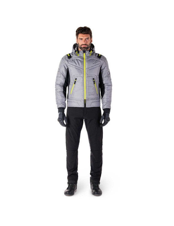 Wasserdichte Motorradjacke Alpinestars Mohobbs – Mondgrau/Zitronengrün 32009259143 - 9 Wasserdichte Motorradjacke Alpinestars Mohobbs – Mondgrau/Zitronengrün 32009259143 - 9