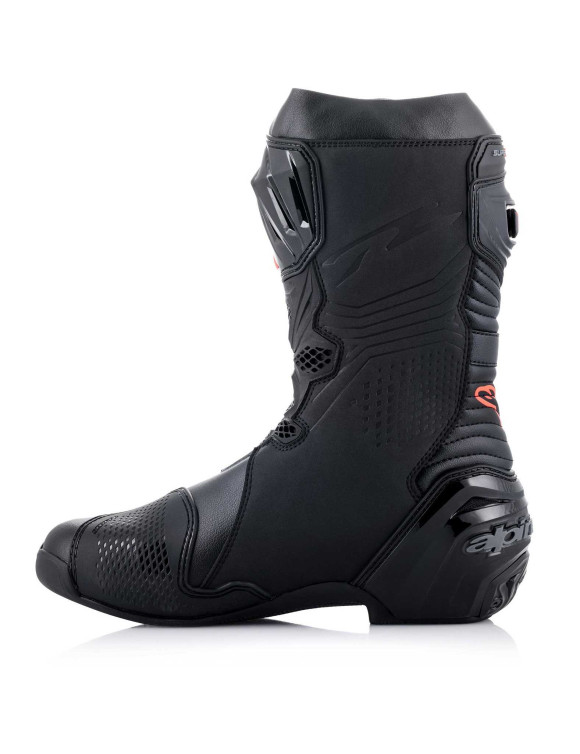 Botas de moto Alpinestars Supertech R - Negro/Blanco/Rojo Influenza/Amarillo Influence 22200211236 - 3 Botas de moto Alpinestars Supertech R - Negro/Blanco/Rojo Influenza/Amarillo Influence 22200211236 - 3