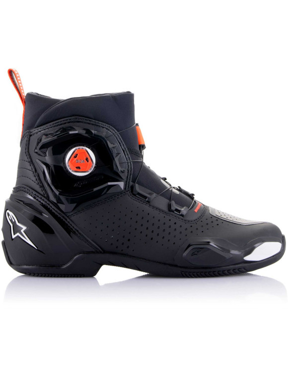 Zapatos de moto Alpinestars SP-2 - Negro/Blanco/Rojo fluo 25116221231 - 4