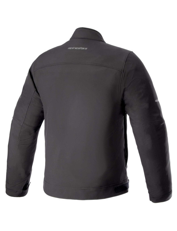 Alpinestars wasserdichte Husker Motorradjacke – Schwarz/Schwarz 32081231100 - 2 Alpinestars wasserdichte Husker Motorradjacke – Schwarz/Schwarz 32081231100 - 2