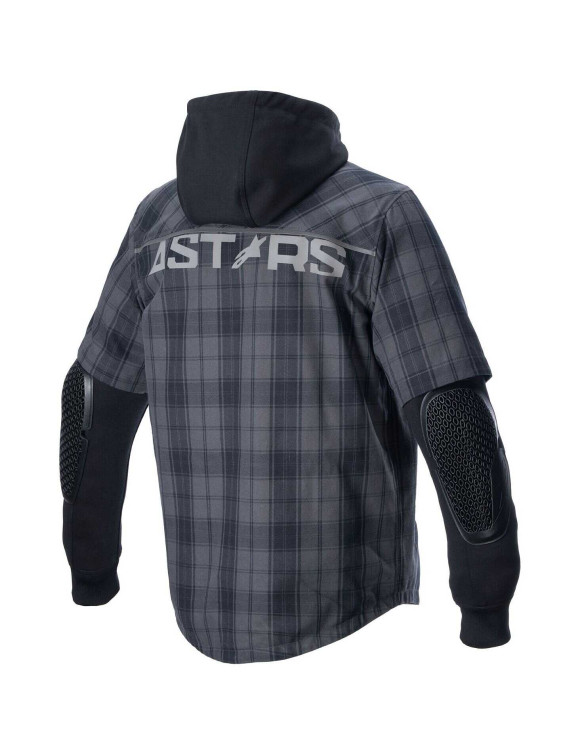 Camisa de tartán Alpinestars Mo.St.Eq - Gris alquitrán/Negro 43004249610 - 2 Camisa de tartán Alpinestars Mo.St.Eq - Gris alquitrán/Negro 43004249610 - 2