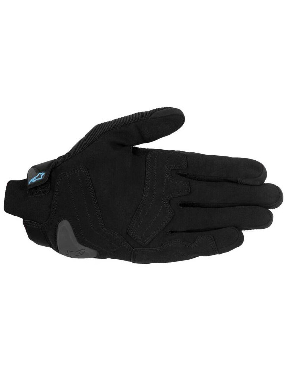 Alpinestars SP X 1 Motorcycle Gloves - Black/Light Blue 35701251497 - 2