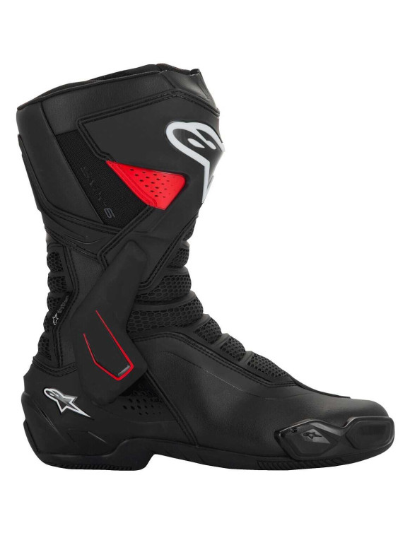 Botas de moto Alpinestars SMX-6 V3 Drystar - Negro/Rojo 224302513 - 2
