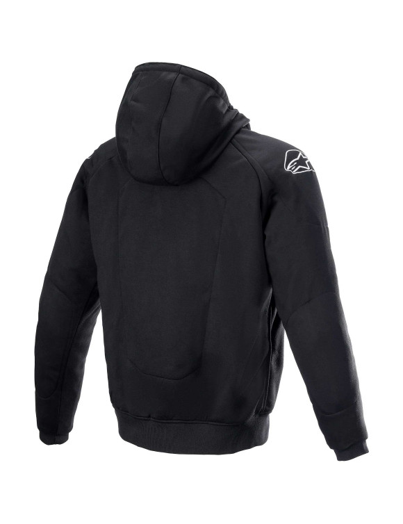 Sweat à capuche Alpinestars Chrome Ignition - Noir/Jaune Fluo 4200822155 - 2